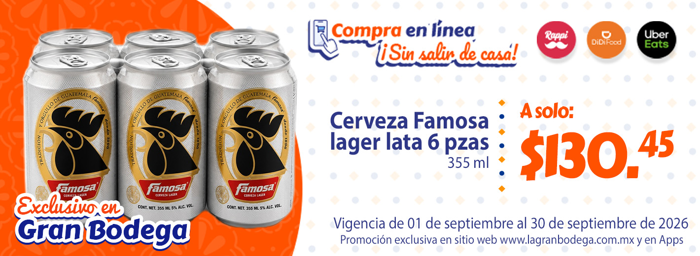 Cerveza Famosa Lager Desktop